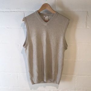 Cream/Tan Sweater Vest